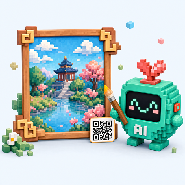 AI創作與相框