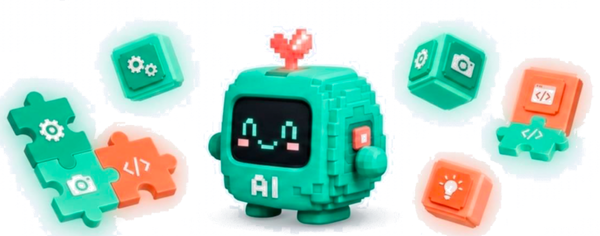 Modo 機器人與 AI 積木模組